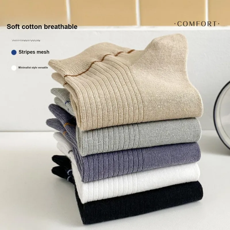 AUGUST Ankle Socks Men's 5 Pack-5