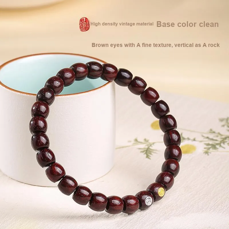 MUSHENGYUAN Pterocarpus Bracelets Unisex-4