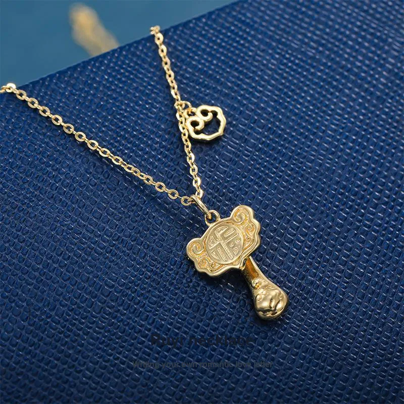 Vegetarian S925 Silver Necklaces Unisex-2