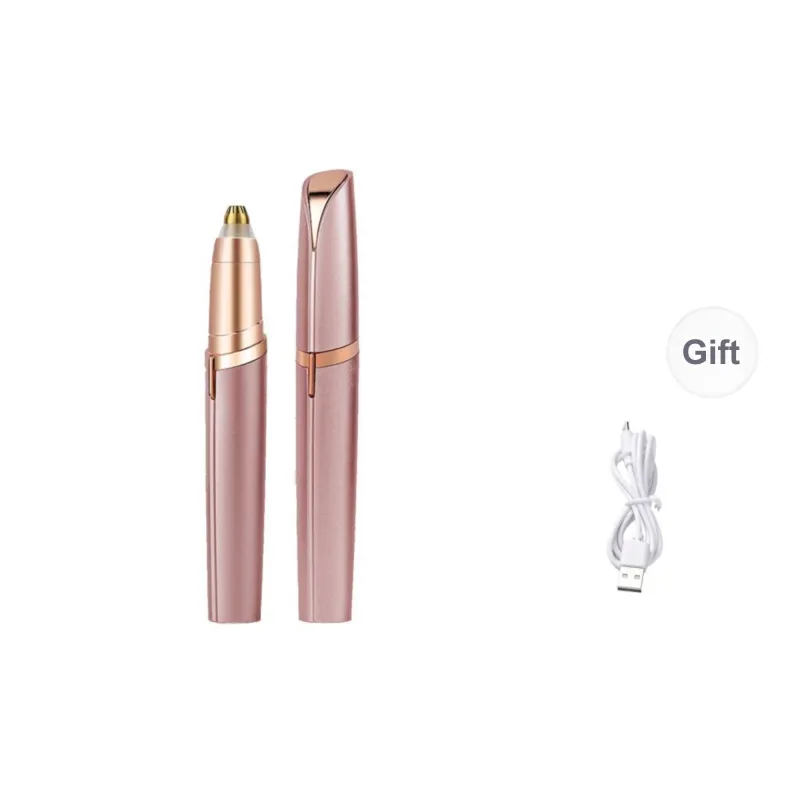 SHANGYELAMEILA Rechargeable Eyebrow Pencils Eyebrow Grooming Tool With Razor-14
