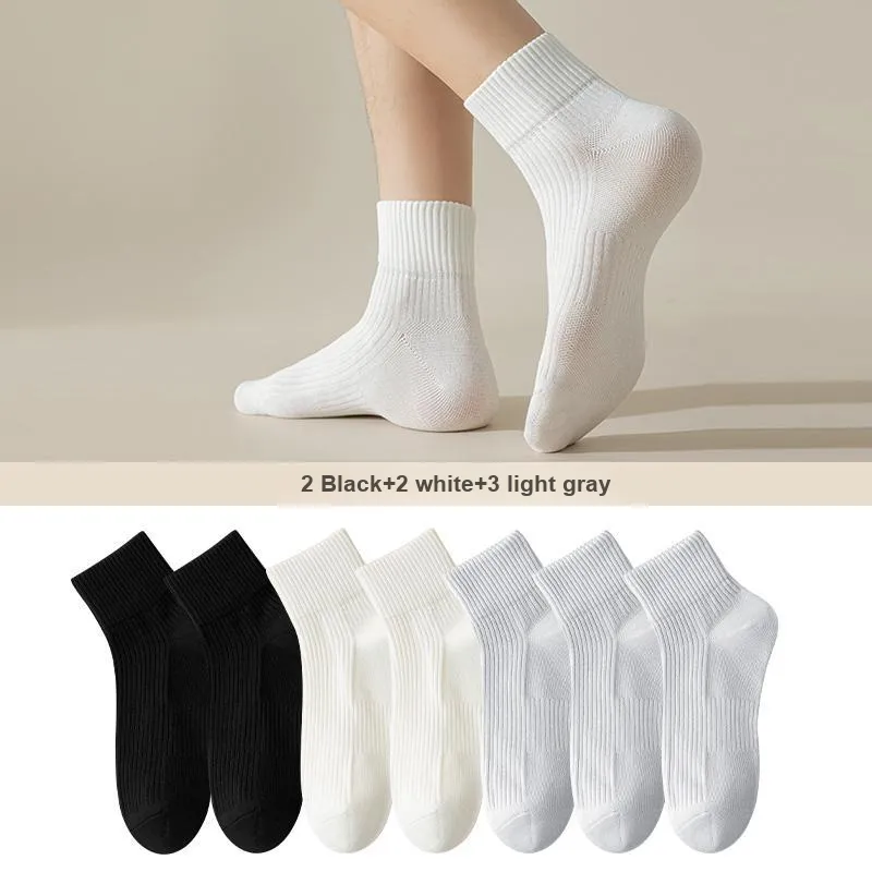 7 SEVFUN Mid Calf Socks Unisex Combo Set-19