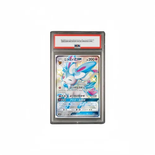 POKEMON Заправка Пачка GX Ultimate Блестящий Фея Eevee GX SSR SM8b 238 PSA Версия для Японии Сертифицированные карточки 1 шт