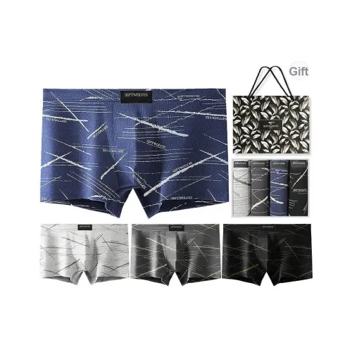 SEPTWOLVES Трусы Мужские Коробка из 4 штук