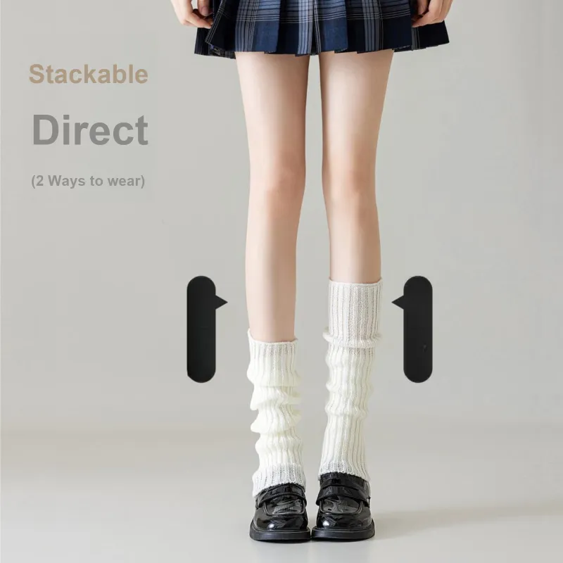 XXLLG Knee High Socks Women's Single Pack-2