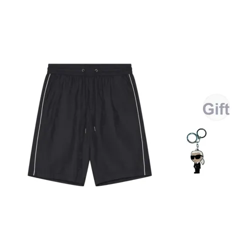 Шорты KARL LAGERFELD Повседневные Мужские Черные