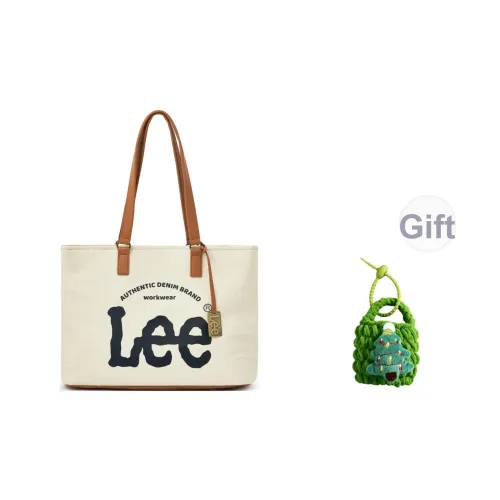 Lee Деним Ведро Сумка Tote Сумка Shopping Bag Shoulder Bag Regular Women's Ecru