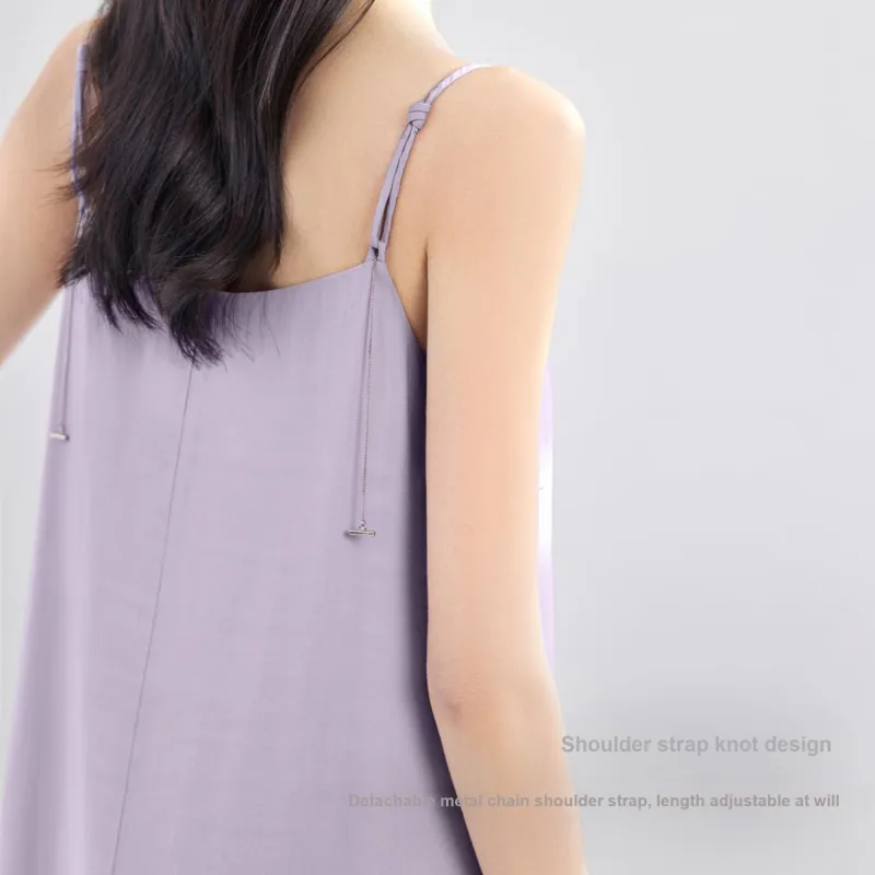 IHIMI Slip Dress Women's Dusty Purple-3