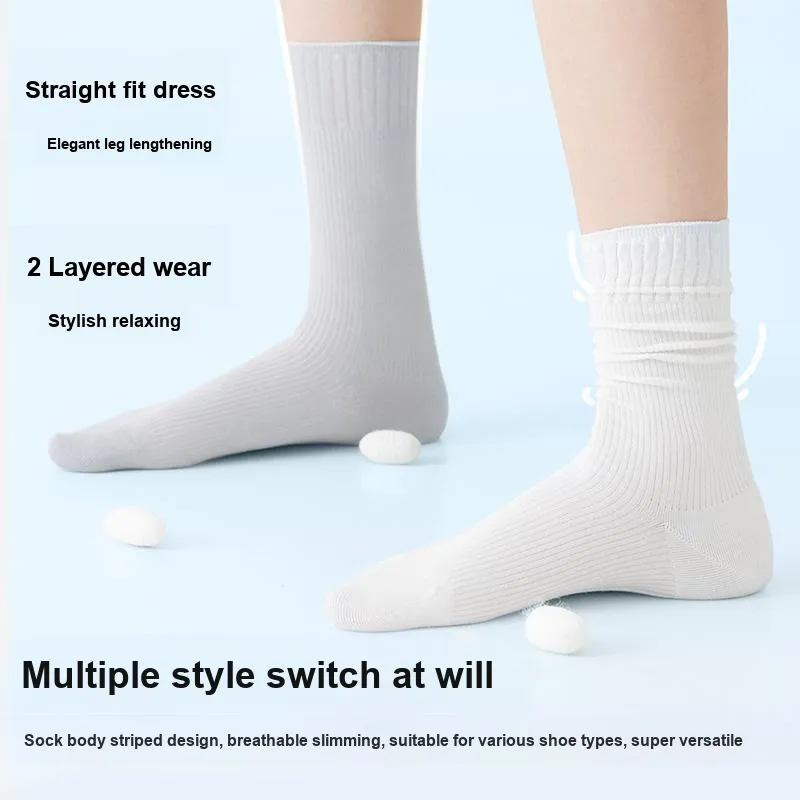 B&C.Room Knee High Socks Women's Combo Set-4