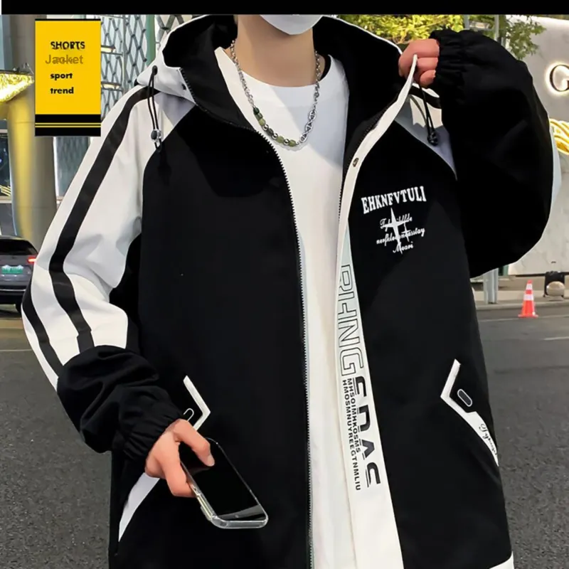 ZYKY Jackets Coats Unisex Black Green-4