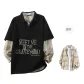 Black (Comes with 1 Yellow Plaid Shirt)