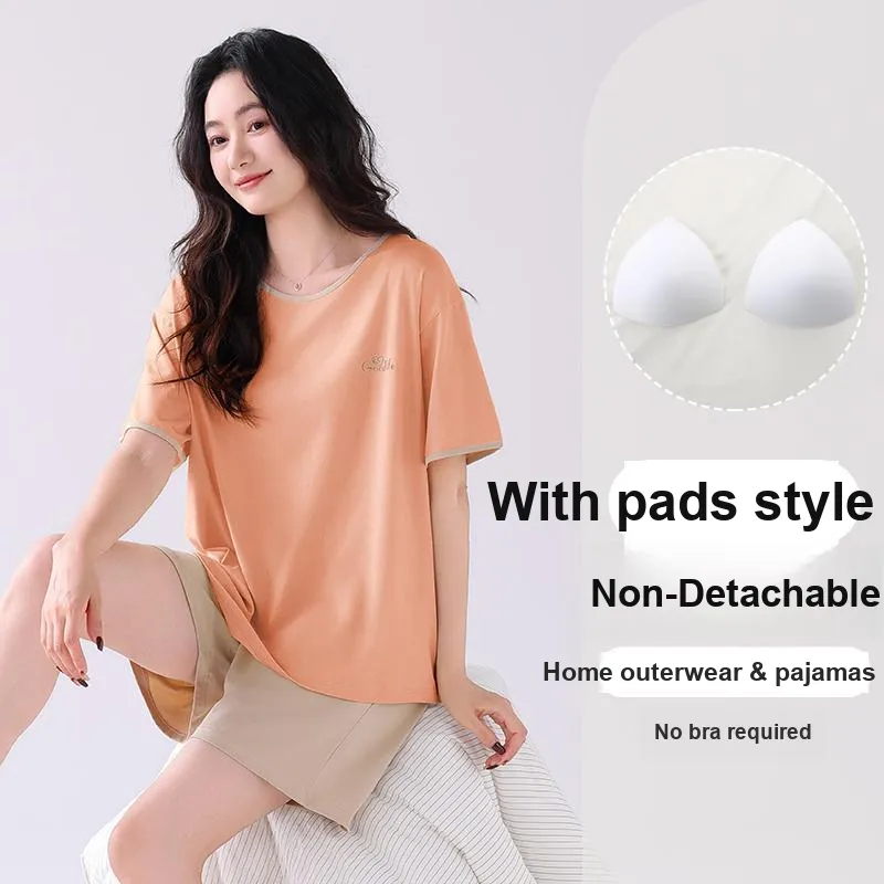 OUSHIBO Pajama Set Women's Image Color-4
