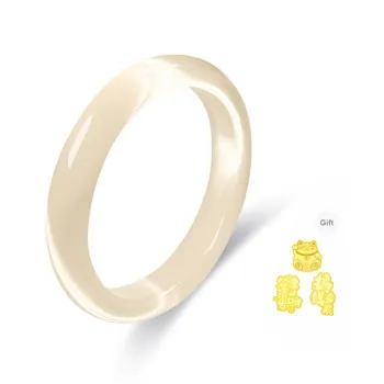 CGC Glass Cat Eye Bangles Women's