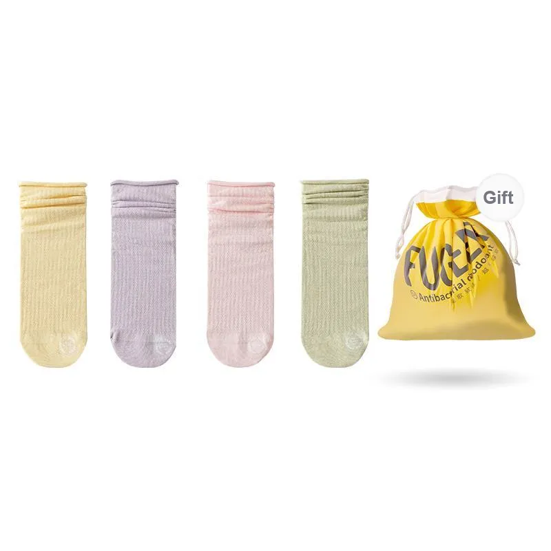 FUGEER Mid Calf Socks Women's Combo Set-77
