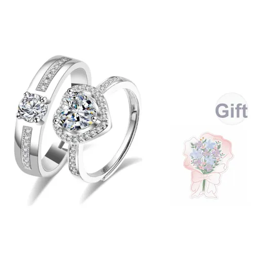 COPI Кольца с кубическим цирконием Унисекс