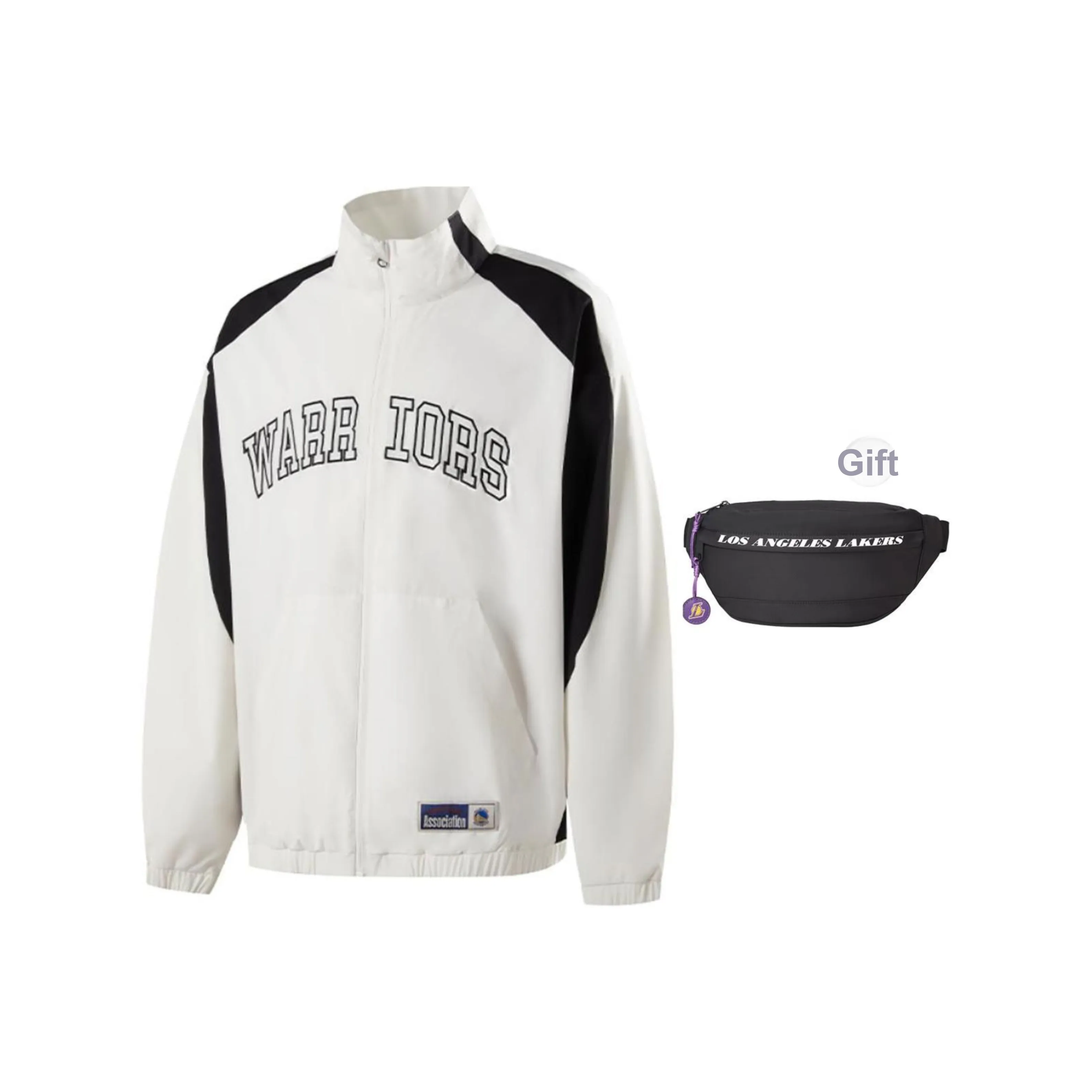 NBA Golden State Warriors Куртка Унисекс Экрю