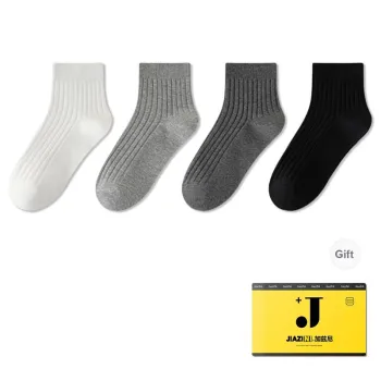 JIAZINI Ankle Socks Women's 4 Pack