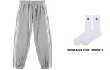 Retro Trend Light Gray+Socks 1 Pair