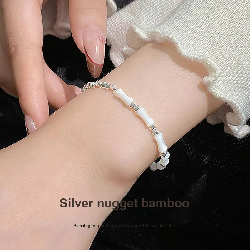 R Z Y S925 Silver Bracelets Women's-2