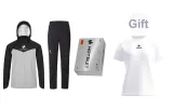 Mineral Black/Concrete Gray (Comes with T-Shirt)