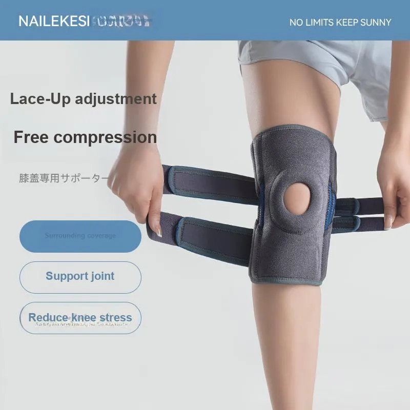 NAILEKESI Badminton Basketball Soccer Unisex Silicone Knee Pads-12