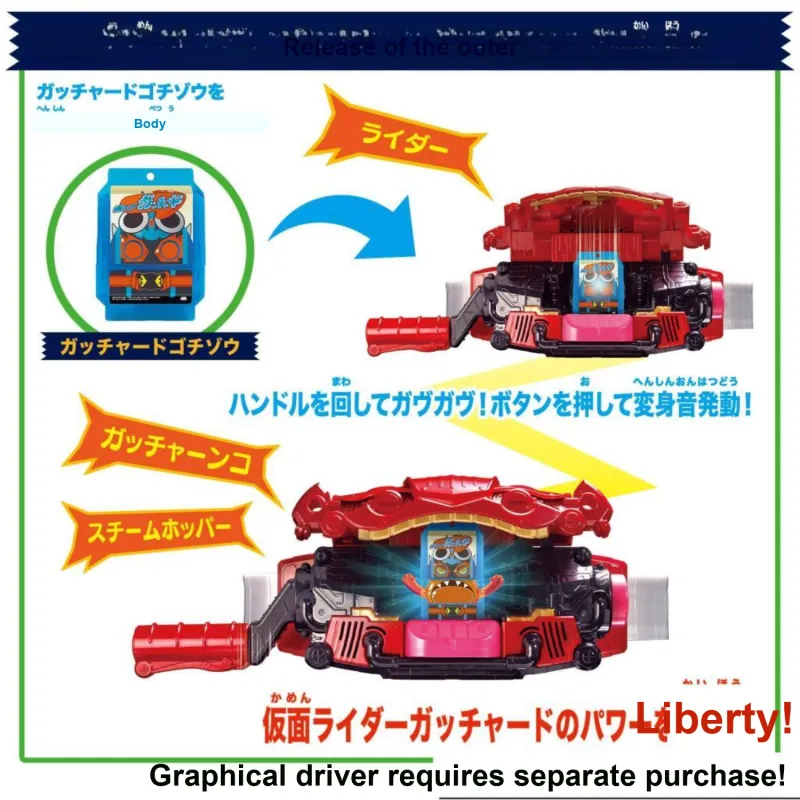 BANDAI Kamen Rider Characters GAVV Gabumon, Chibi 01 Set Model Accessories-4
