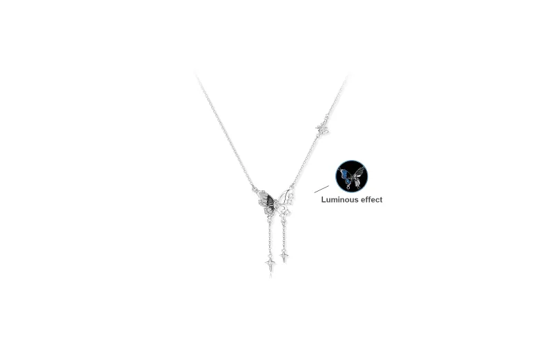 JUICY GRAPE S999 Fine Silver Necklaces Women's-4