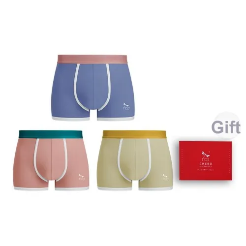 RED DRAGONFLY Хлопок Трусы Мужские 3 Пачки Подарочный Набор Коробка