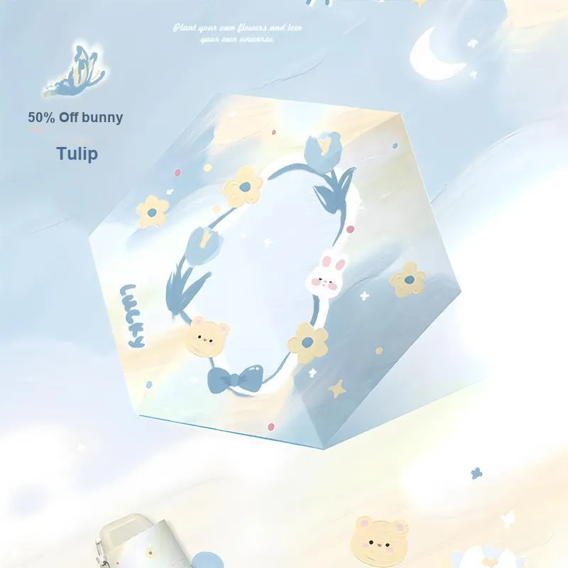 Imono Umbrellas Bunny, Tulip, Flower Sea, Multiple Style-4