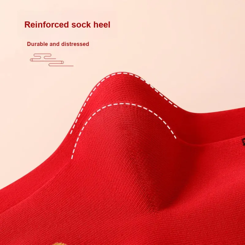 Lanza Mid Calf Socks Women's 4 Pack Red-5