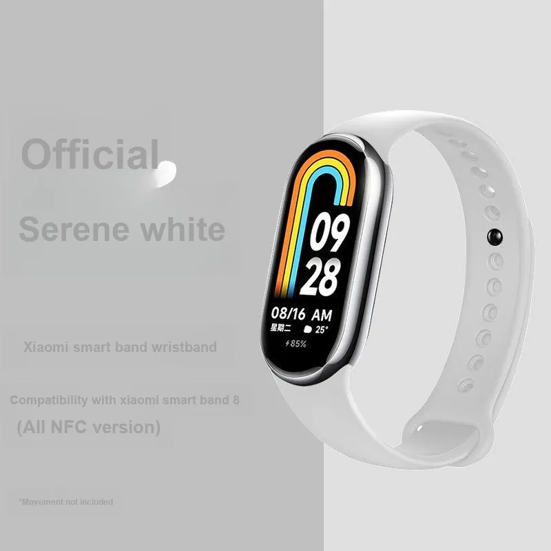 IKYOU Watch Band Xiaomi Compatibility 190mm Silicone Material-3