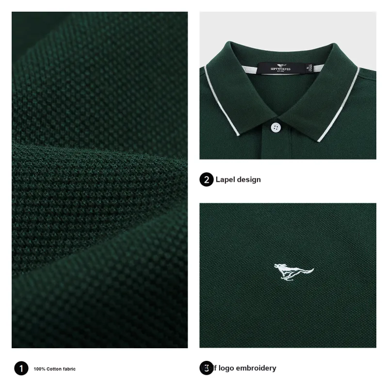 SEPTWOLVES Polo Shirts Unisex-16