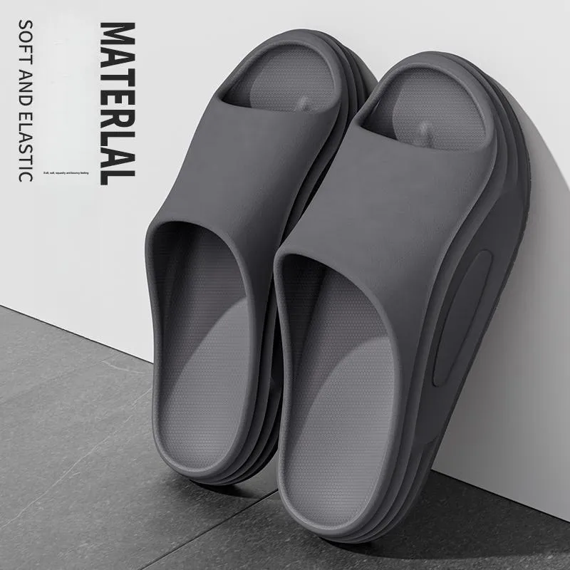 Foot Recreation Summer Home Indoor Bathroom Bathing Slip Resistant Quiet Slippers, Home Slippers, Unisex-34