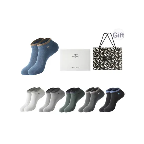 SEPTWOLVES No Show Носки Мужские Сумка для покупок 6 пар