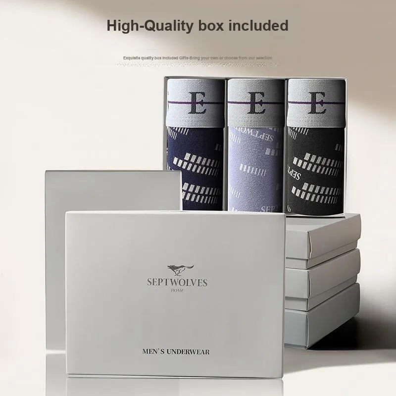 SEPTWOLVES Underpants Men's 3 Pack Gift Box Set-46