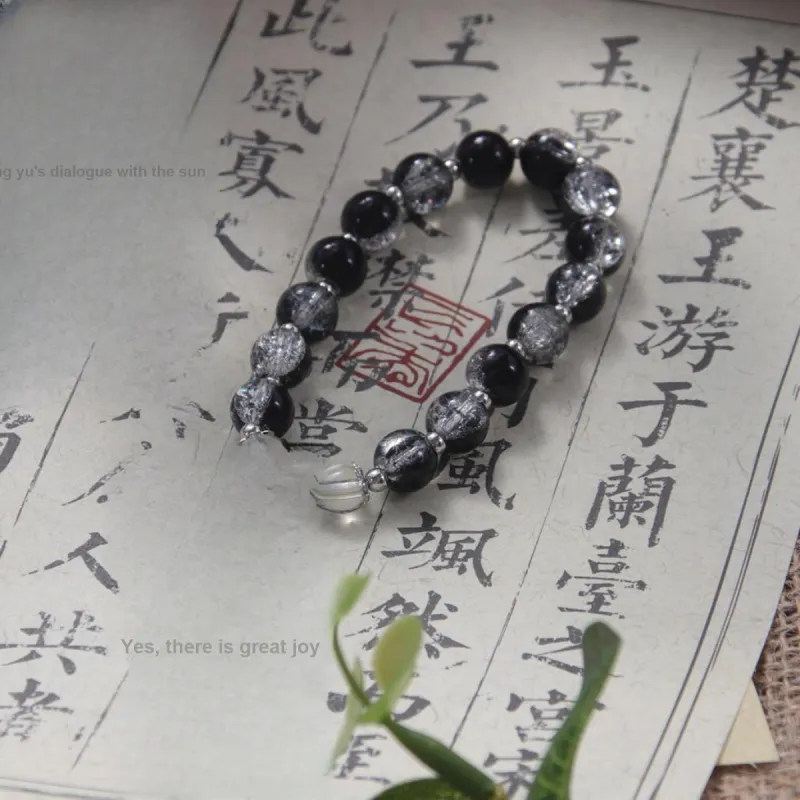 MEOBURLIY Colored Glaze Bracelets Unisex-6
