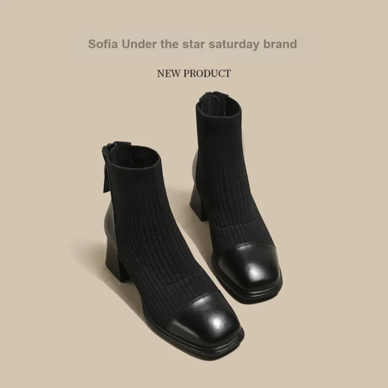 Safiya Ankle Boots Women's Black-2