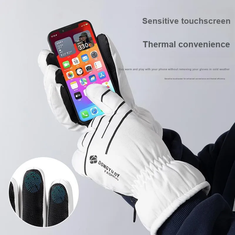 TANLU Ski Gloves Warm Outdoor Gloves Unisex-1