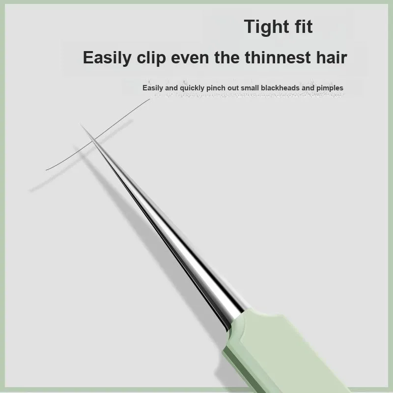 XIAOTIANLAI Cell Extractor Blackhead Remover Tweezers, Beauty Salon Ultra Fine Pore Extractor Set, Acne Extraction Tool-2
