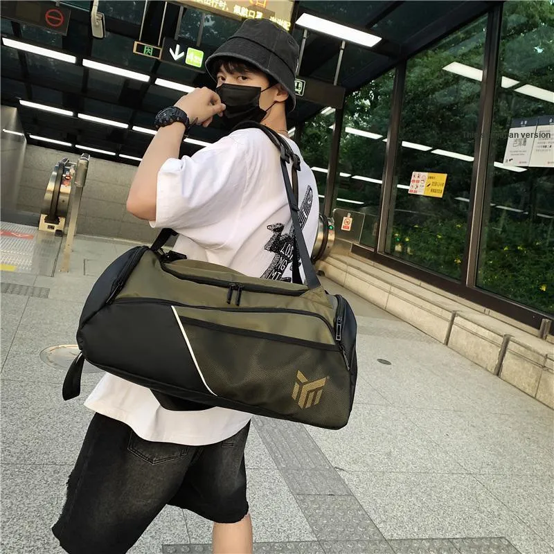 MTribe Nylon With Oxford Travel Bag Unisex Multicolor-31