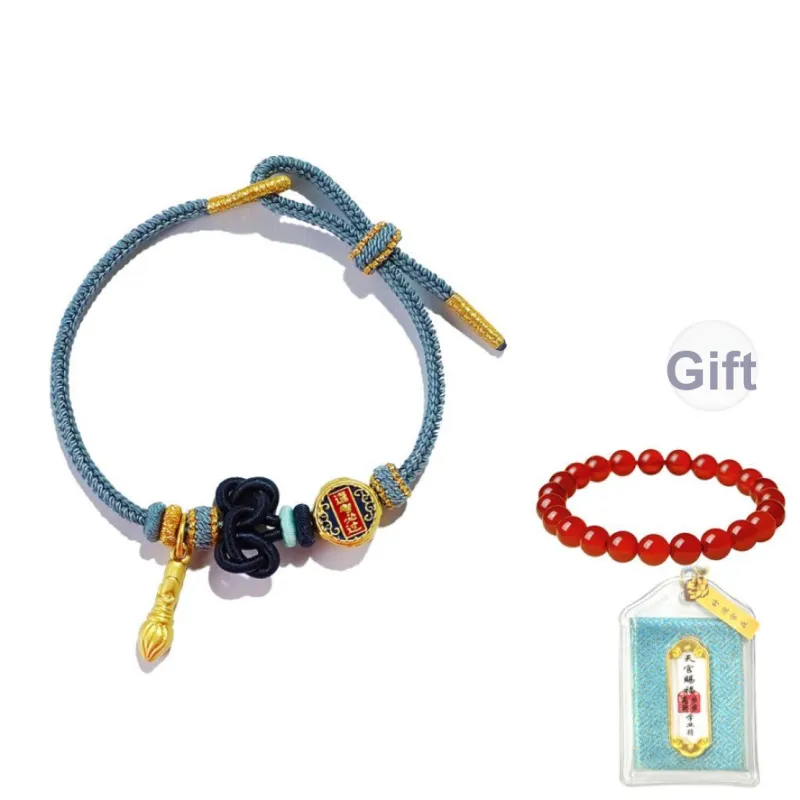 BYTHERE Alloy Bracelets Unisex Zodiac Year Red String Good Luck-16