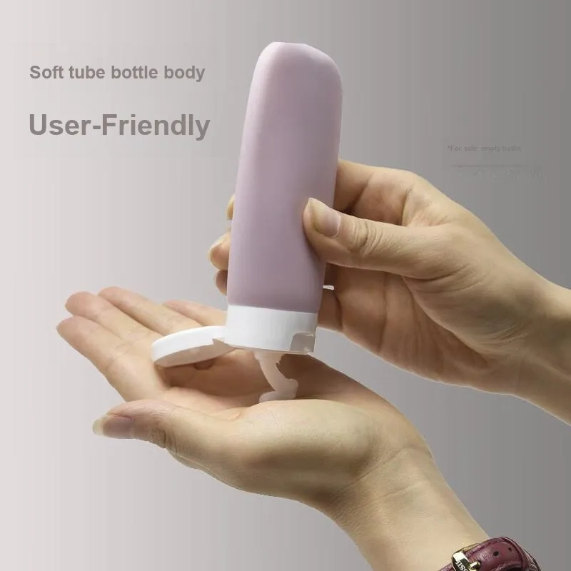 JIAOXUEFEI Travel Refillable Bottles Set Portable Cosmetics Lotion Perfume Refillable Containers Travel & Business Set-3