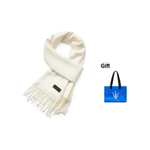 Maserati Полиэстеровые трикотажные шарфы Унисекс