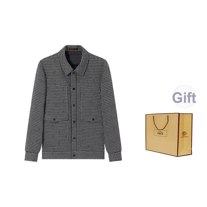 SEVEN Jackets & Coats Men's Shopping Bag Included Black