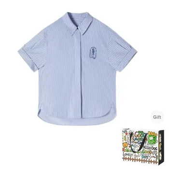 HAPG Shirts Women's Blue Shopping Bag Included