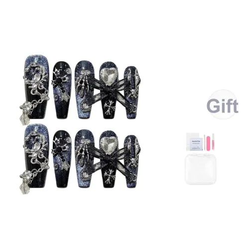 Song Biography Готический Элегантность Премиум Feel False Nail Длинный 30MM