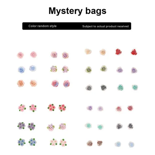 QIANTONG Пластик Серьги-гвоздики Женские