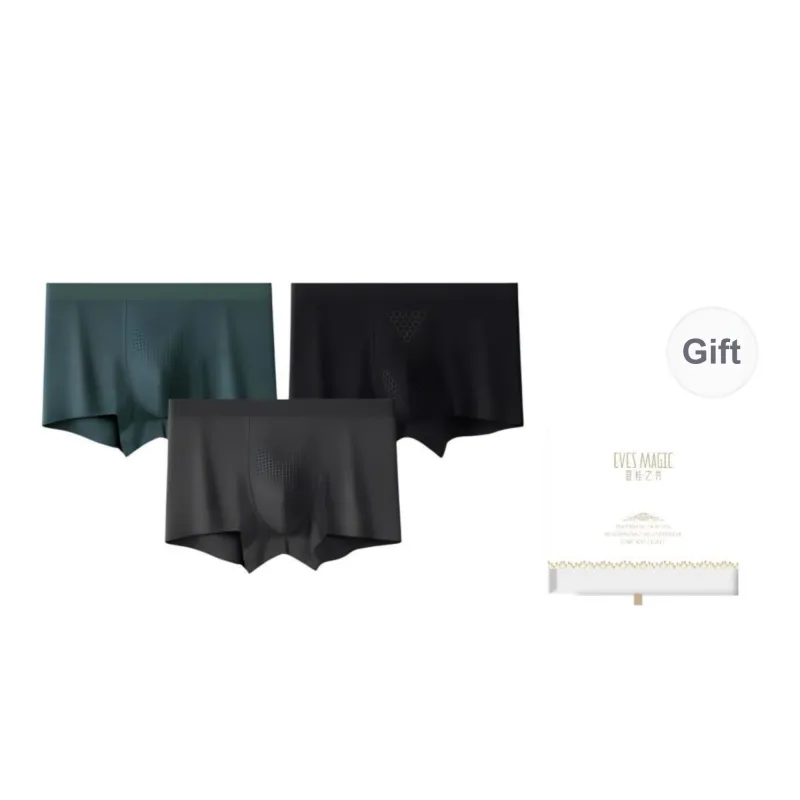 XIA.WA.ZHI.XIU Underpants Men's Box 3 Pack-10