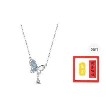 Chongqing Gold Store S 999 Fine Silver Necklaces Women's