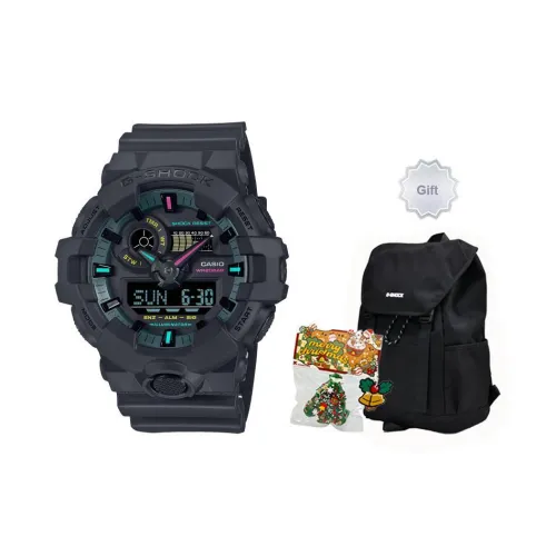 CASIO Подарочная коробка Ограниченная серия POIZON Ограниченная серия Коробка Кварцевые механические часы Унисекс Черный циферблат