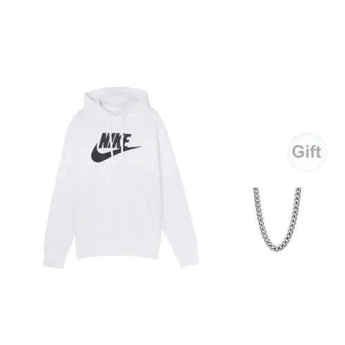 Nike Club Sweatshirts Men White Includes Necklaces